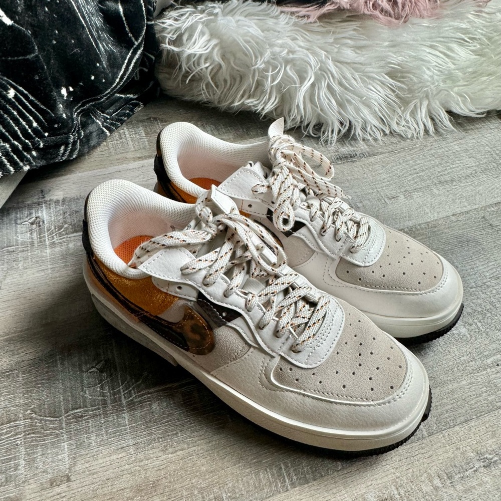 Nike Air Force 1 Fontanka ‘Tortoise Shell’ women’s sneakers (W 8.5 / M 7)